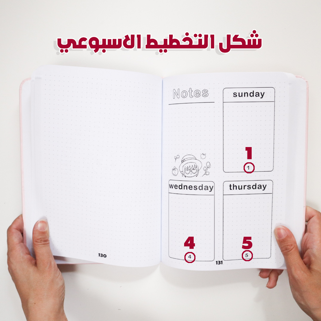 مفكرة الفراولة الاقتصادية (خصم 60%)