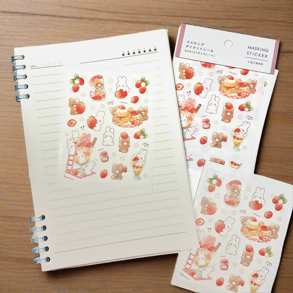 ستيكرز يابانية منوَّعة DieCut Stickers