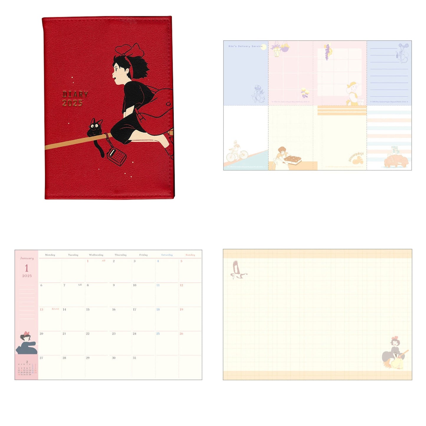 Kiki's Delivery Service A6 Planner (2025)