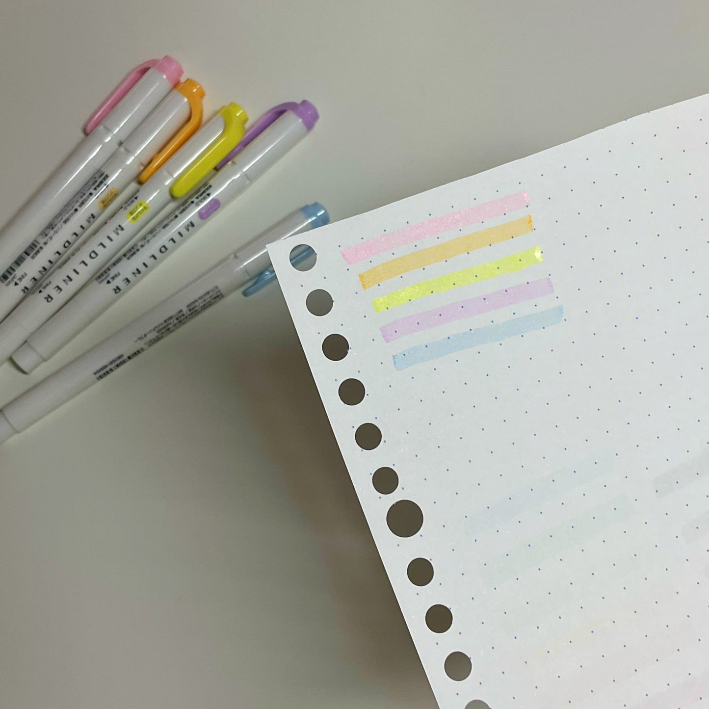 Mildliners اقلام هايلايتر زيبرا ماليلدلاينرز