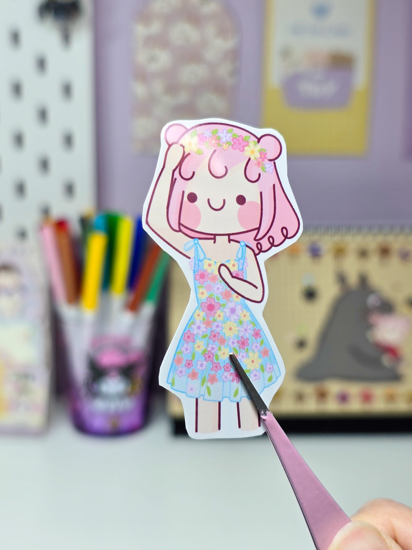 Dress up hamusta stickers