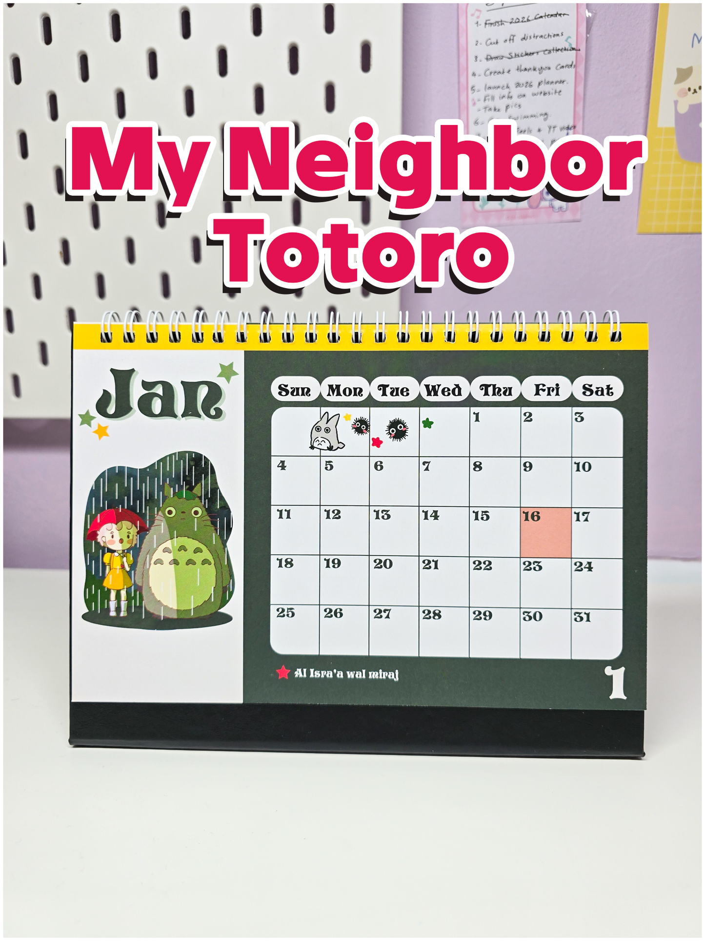 Desk Calendar (2026)