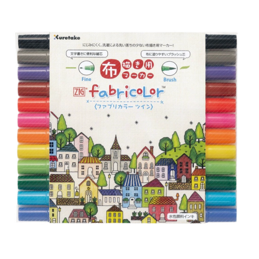 اقلام الرسم على القماش ZIG Fabricolor