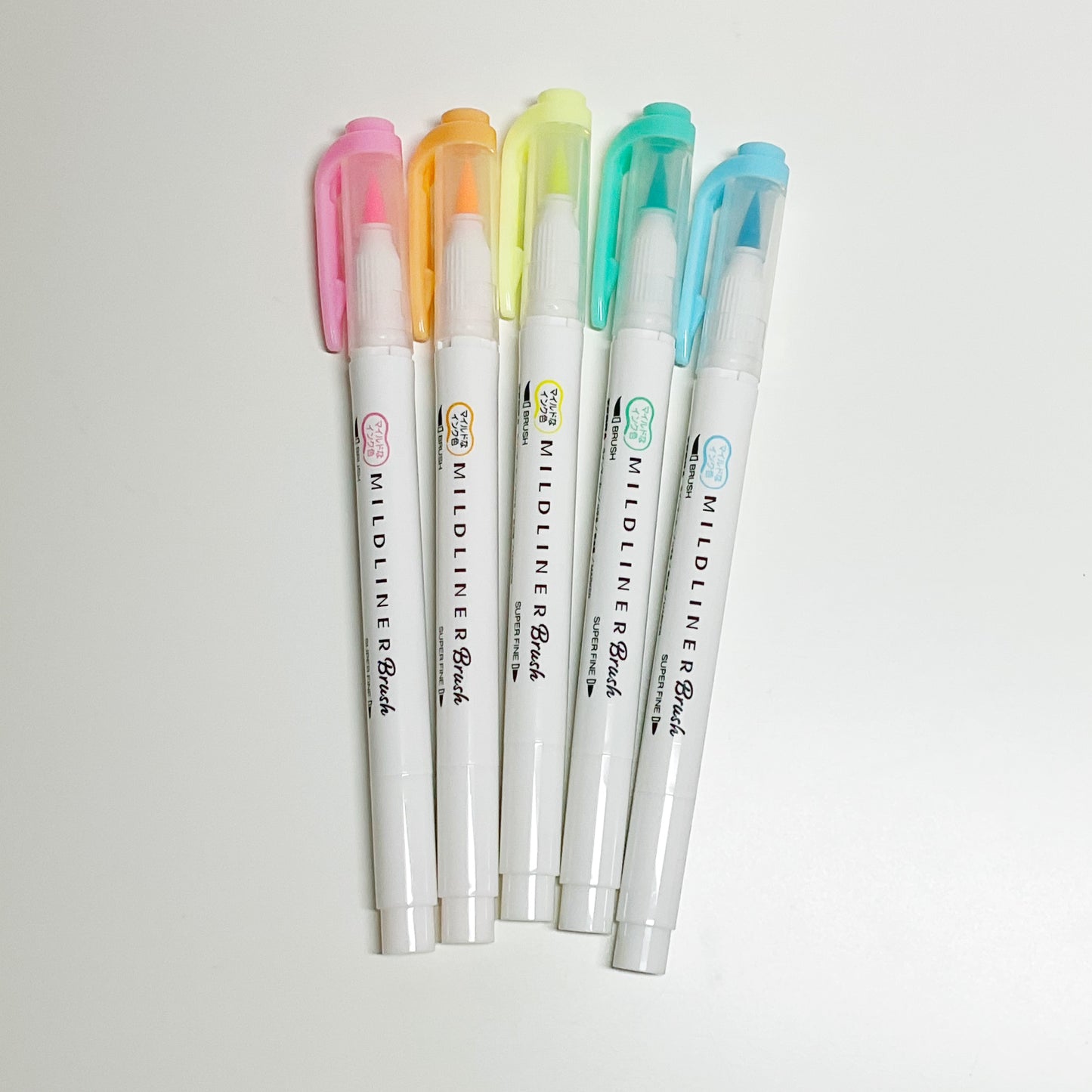 Mildliners اقلام فرشاة زيبرا مايلدلاينرز