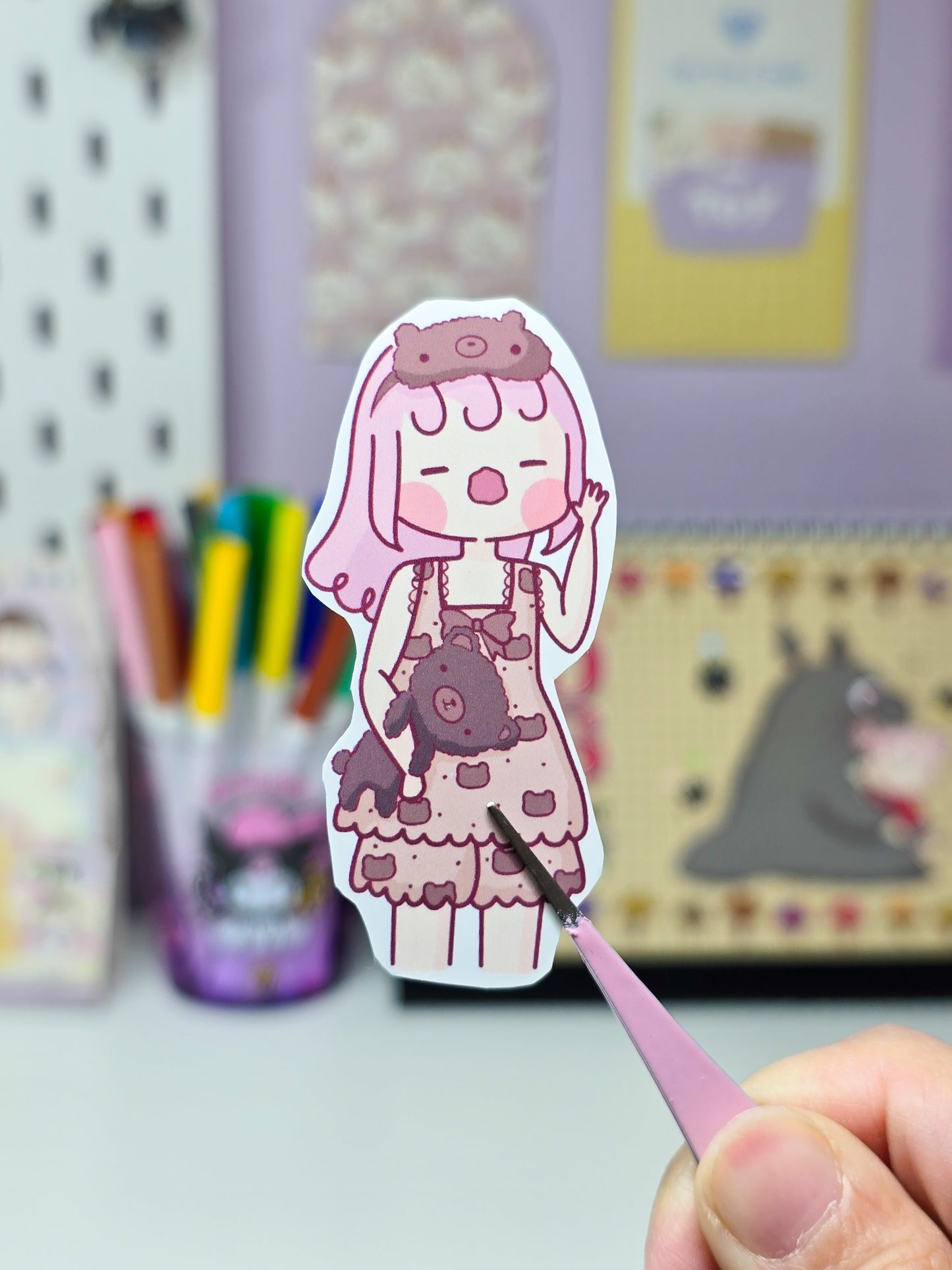 Dress up hamusta stickers
