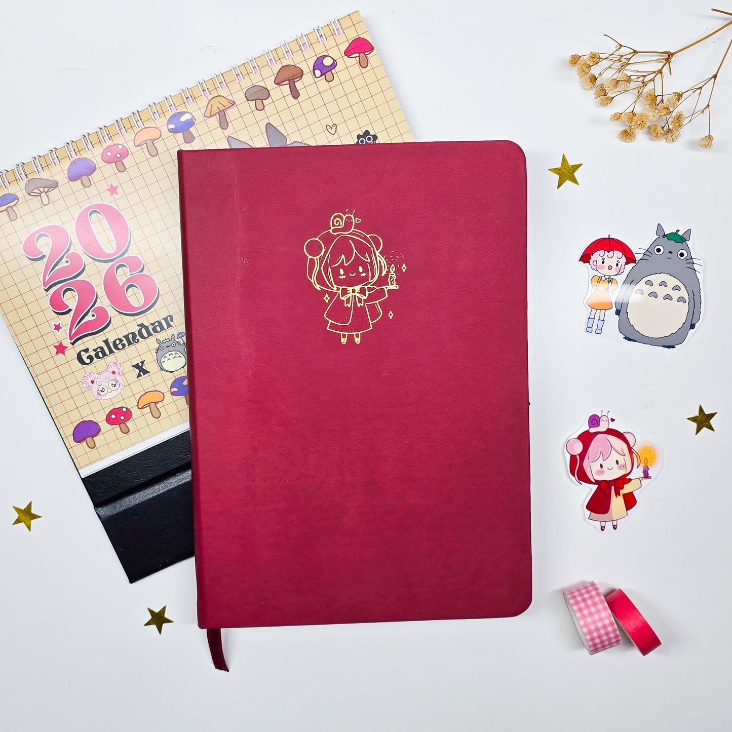 مفكرة هاموستا - ذات الرداء الاحمر (2026)